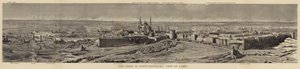 Krisen i Egypten, panoramaudsigt over Kairo af Henry William Brewer